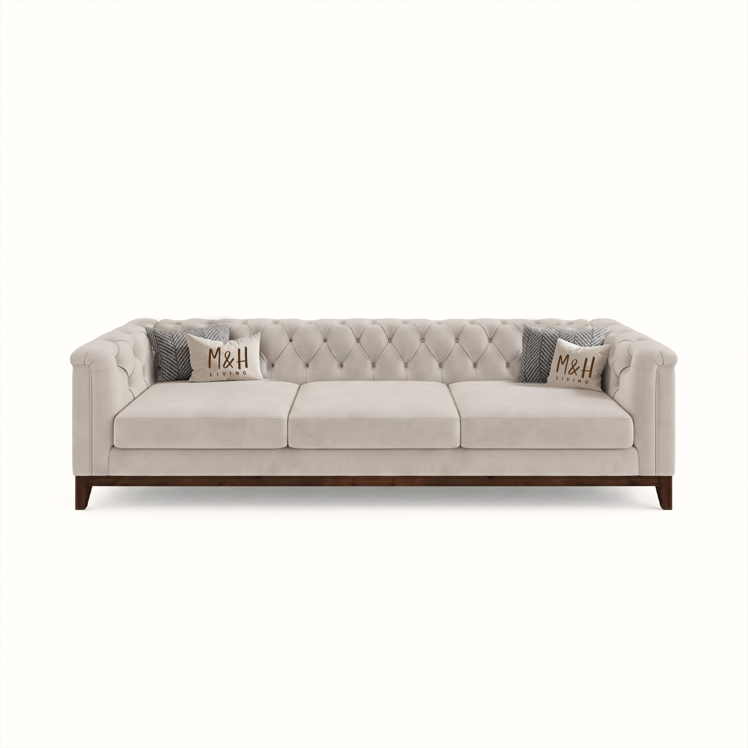 MH Luxury Chesterfield 3 Seater Sofa