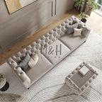 MH Luxury Chesterfield 3 Seater Sofa