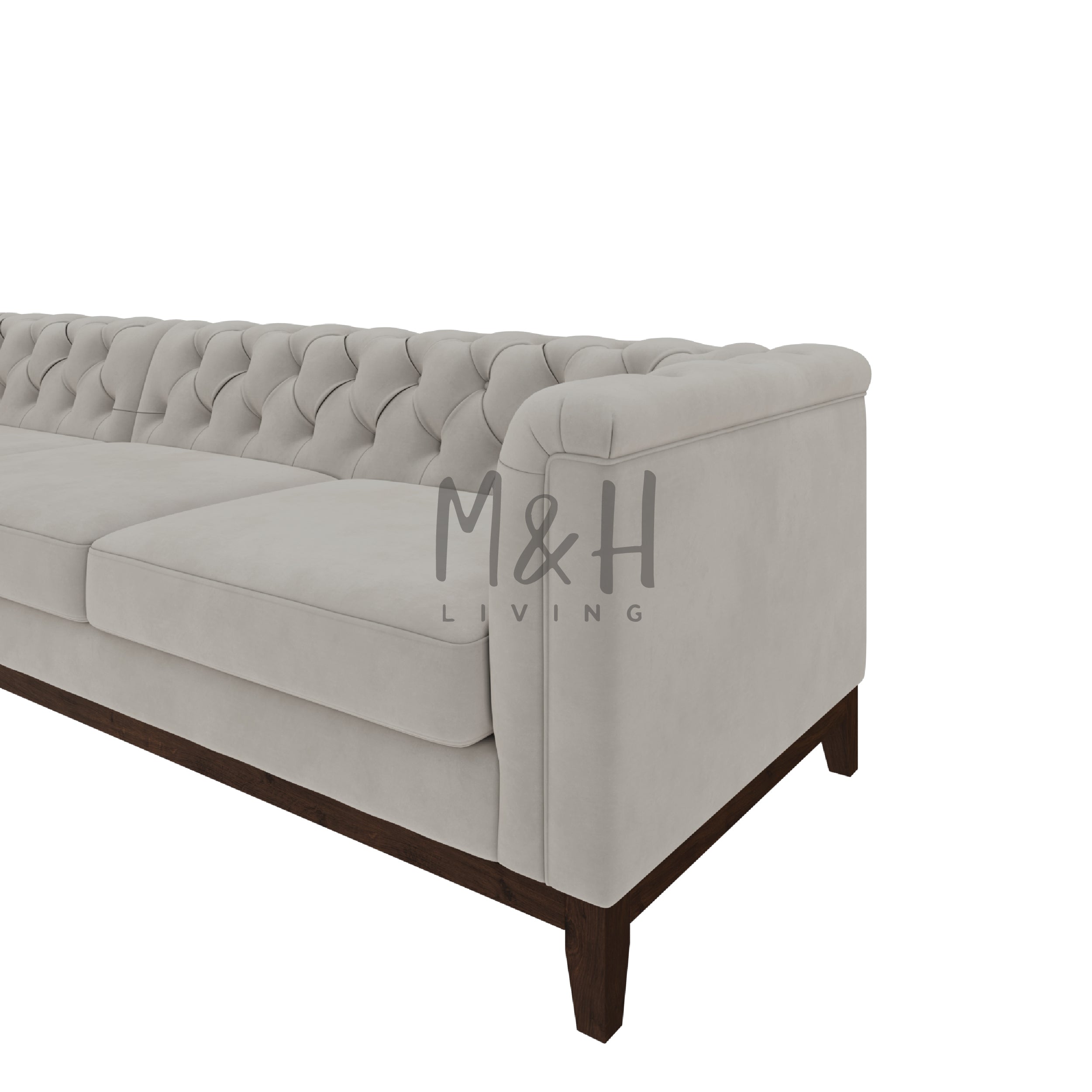 MH Luxury Chesterfield Corner Sofa