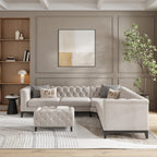 MH Luxury Chesterfield Corner Sofa