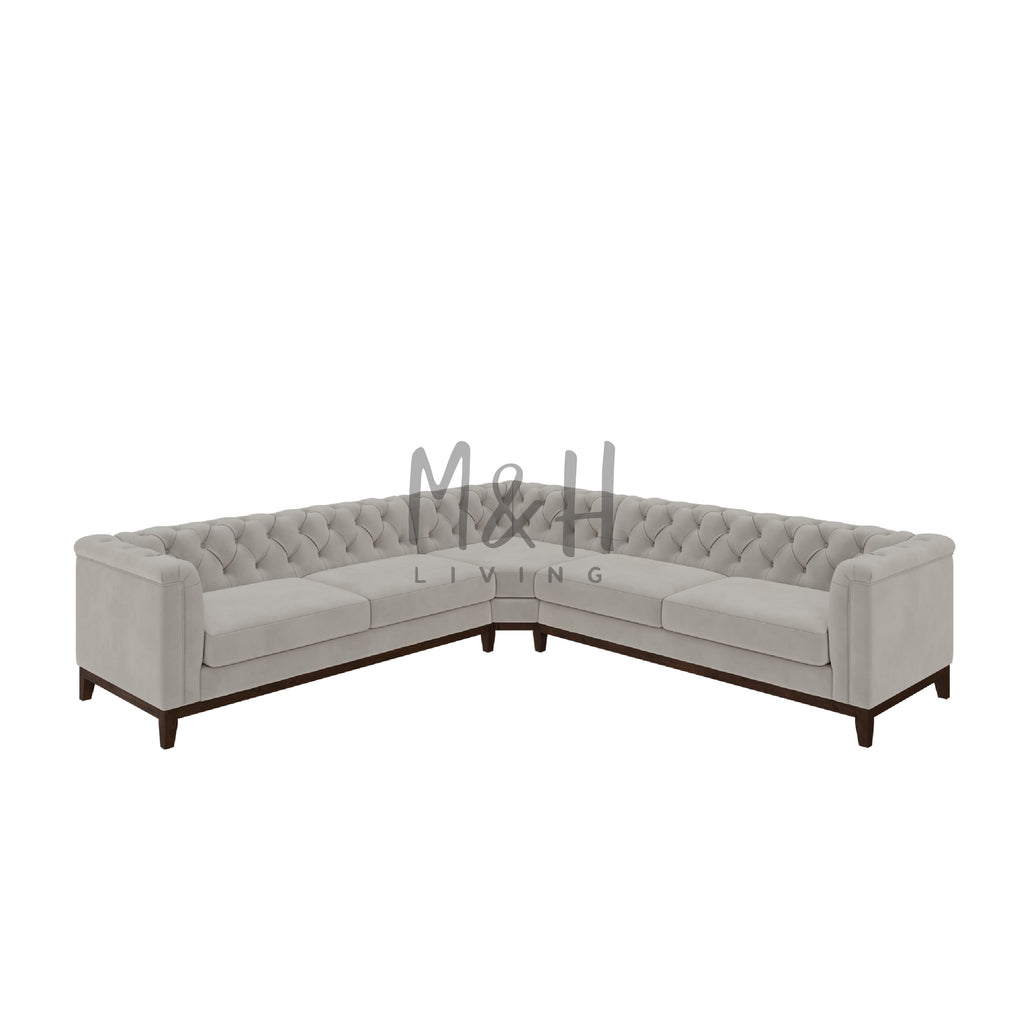 MH Luxury Chesterfield Corner Sofa