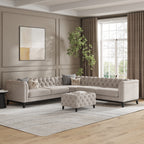 MH Luxury Chesterfield Corner Sofa