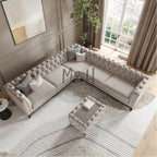 MH Luxury Chesterfield Corner Sofa