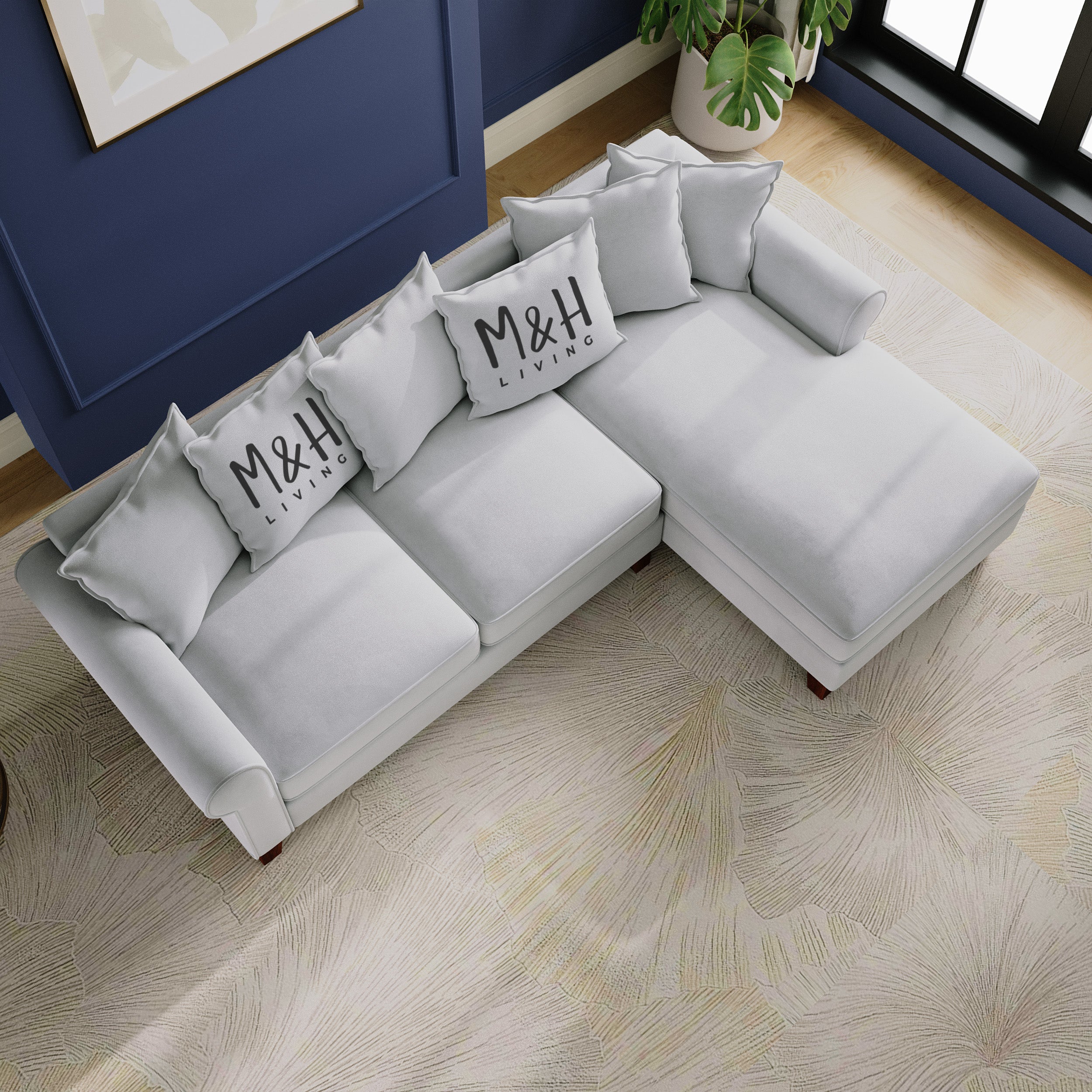 MH Serenity L Shape Sofa