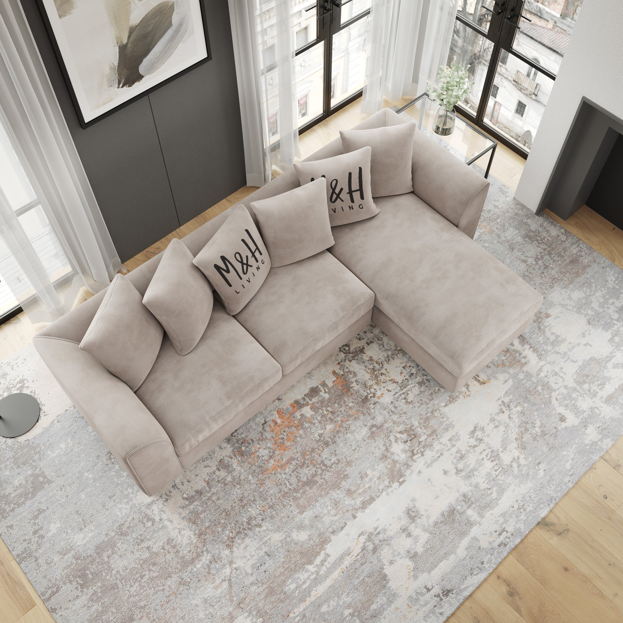 MH Somerset L Shape Sofa