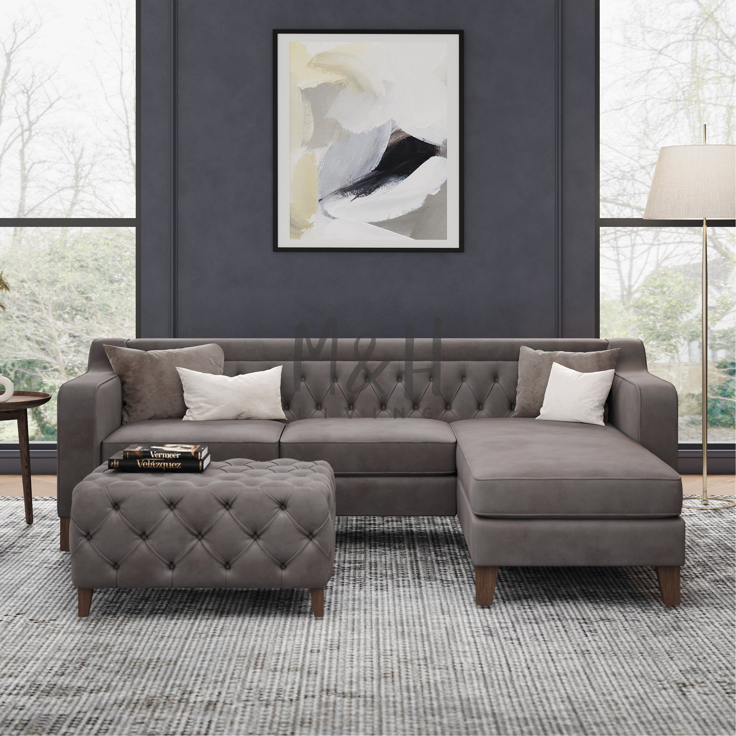 MH Theo L Shape Sofa