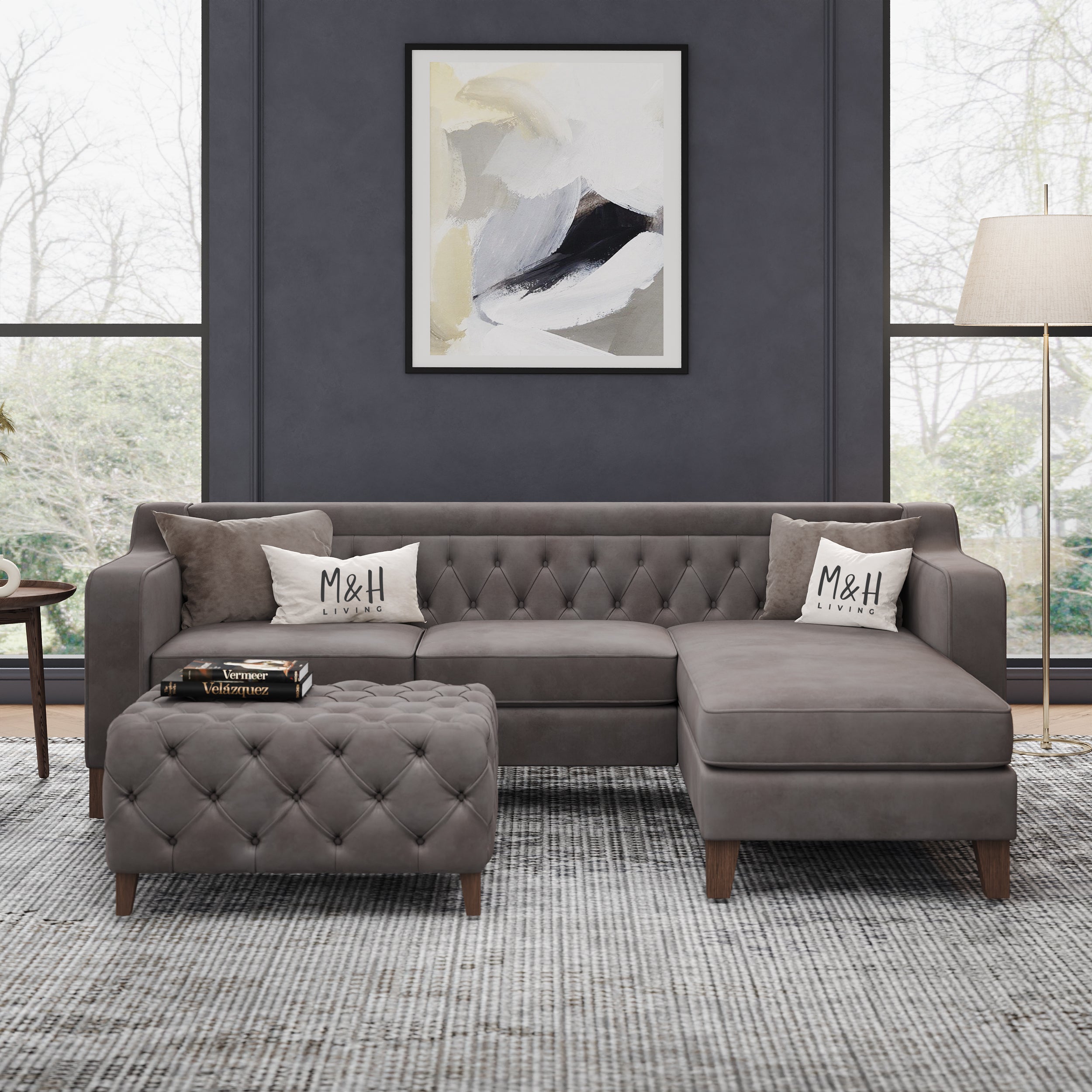 MH Theo L Shape Sofa