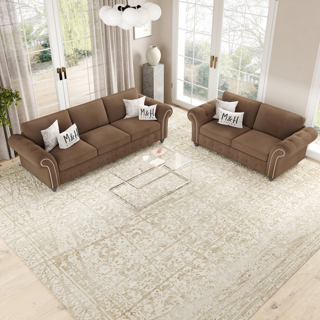 MH Windsor 3 + 2 Seaters Sofa Set