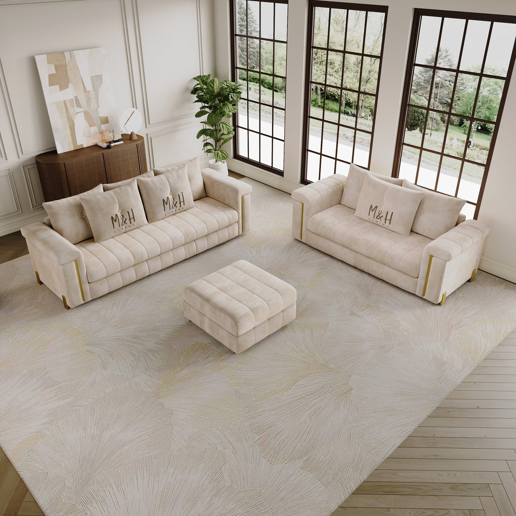 Oliver 3 + 2 Seaters Sofa Set