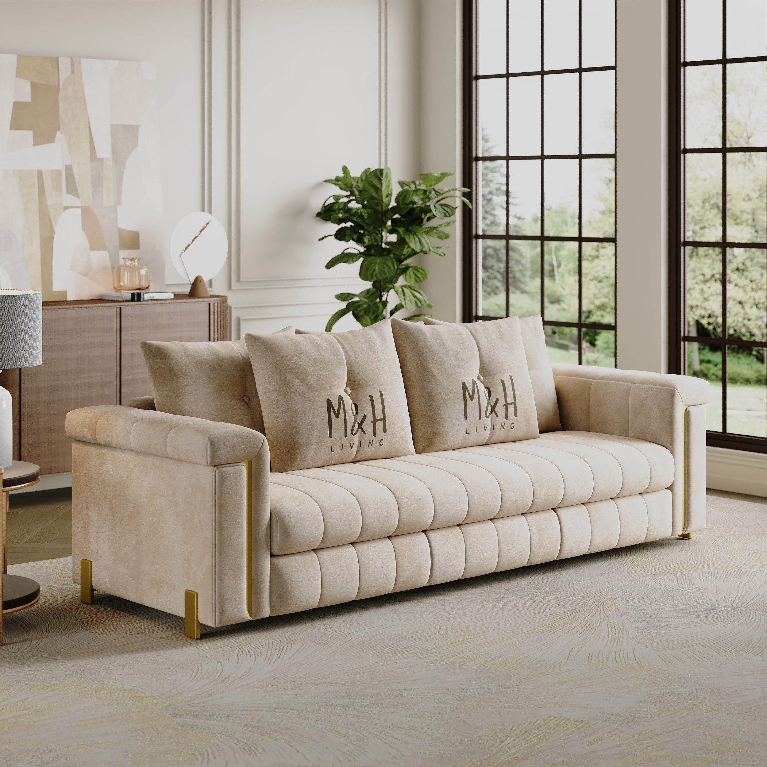 Oliver 3 Seater Sofa