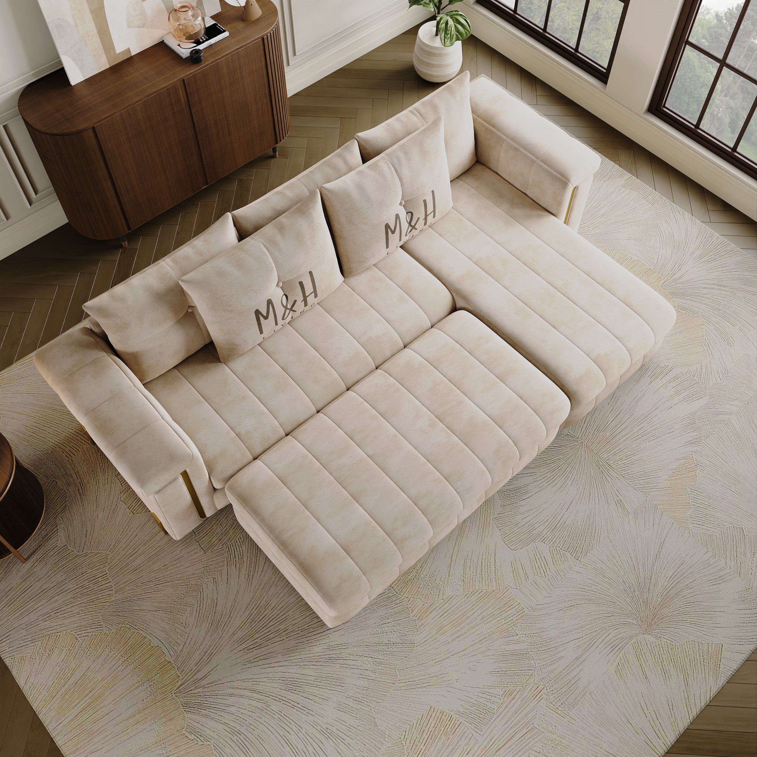 Oliver L Shape Sofa