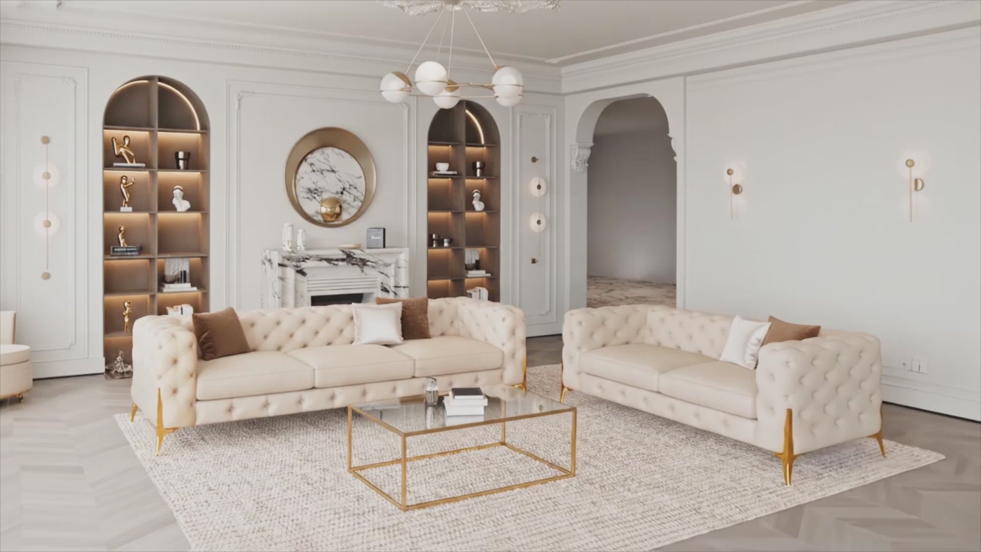 Ambassador 3 + 2 Seaters Sofa Set