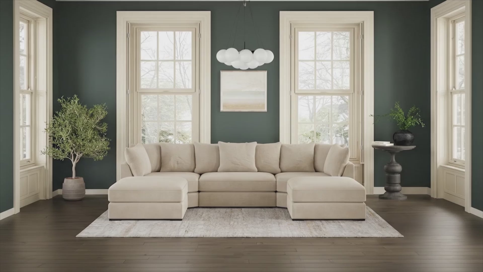 M&H U Shape Sofa