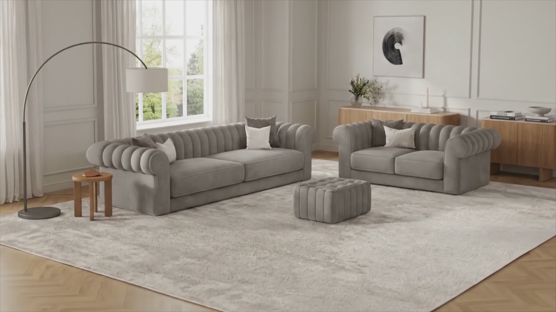 Chelsea Line 3 + 2 Seaters Sofa Set