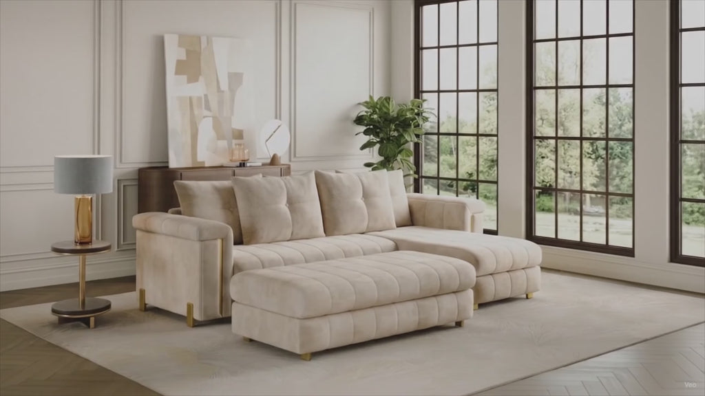 Oliver L Shape Sofa
