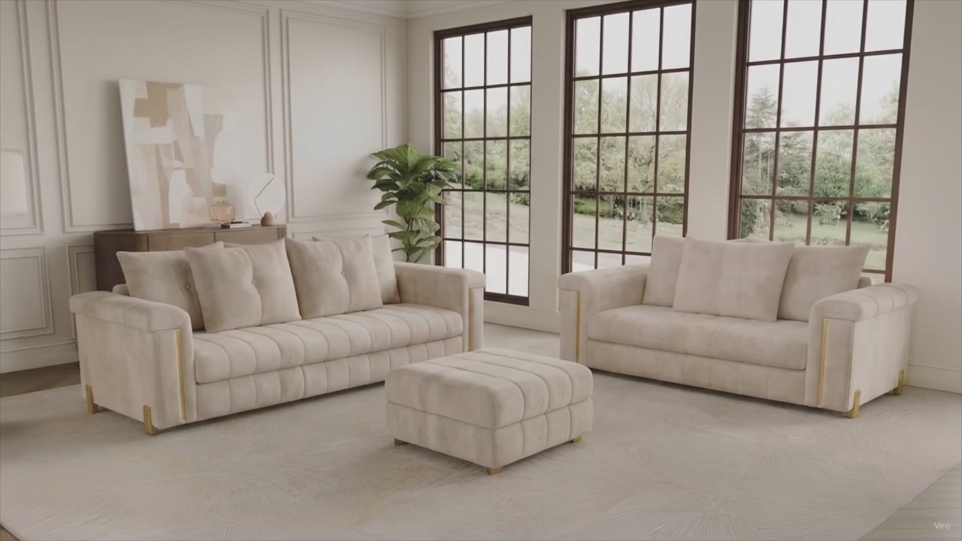 Oliver 3 + 2 Seaters Sofa Set