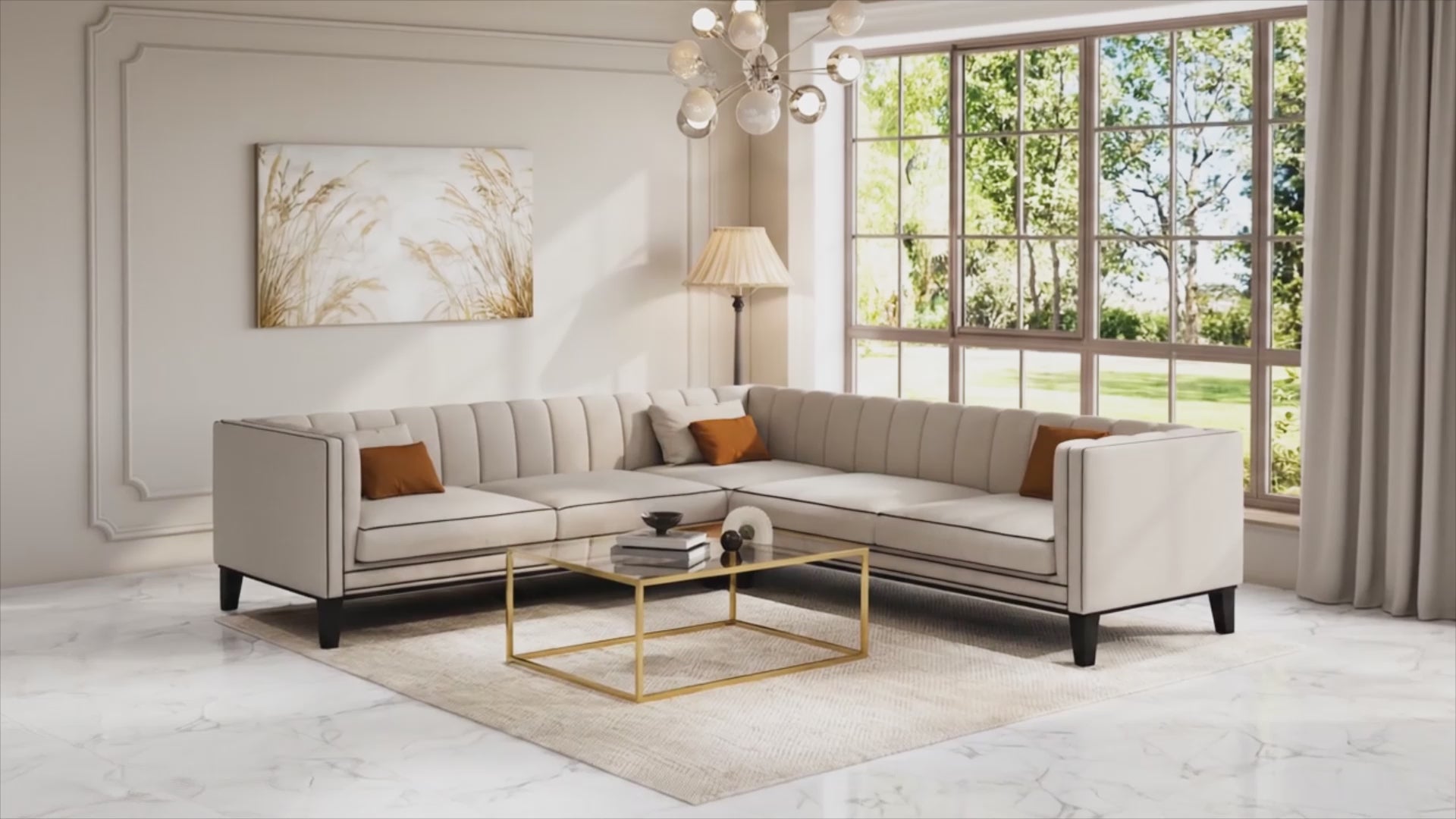 MH Luxury Corner Sofa