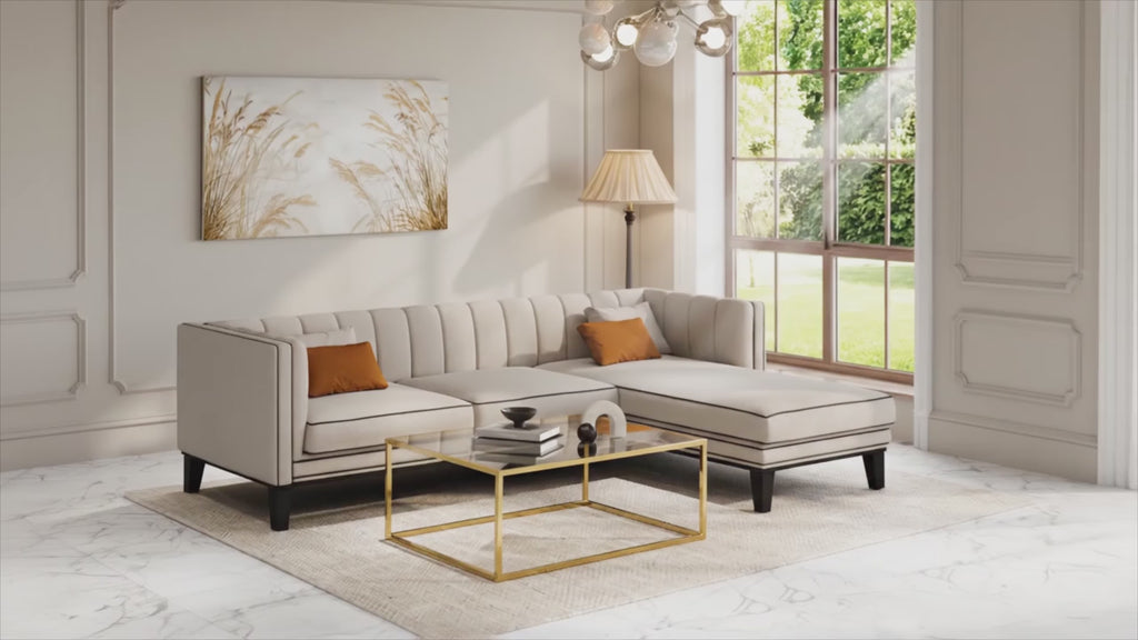 MH Luxury L Shape Sofa