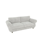 Rio 4 Seater Sofa shown in plush velvet, view on a plain background
