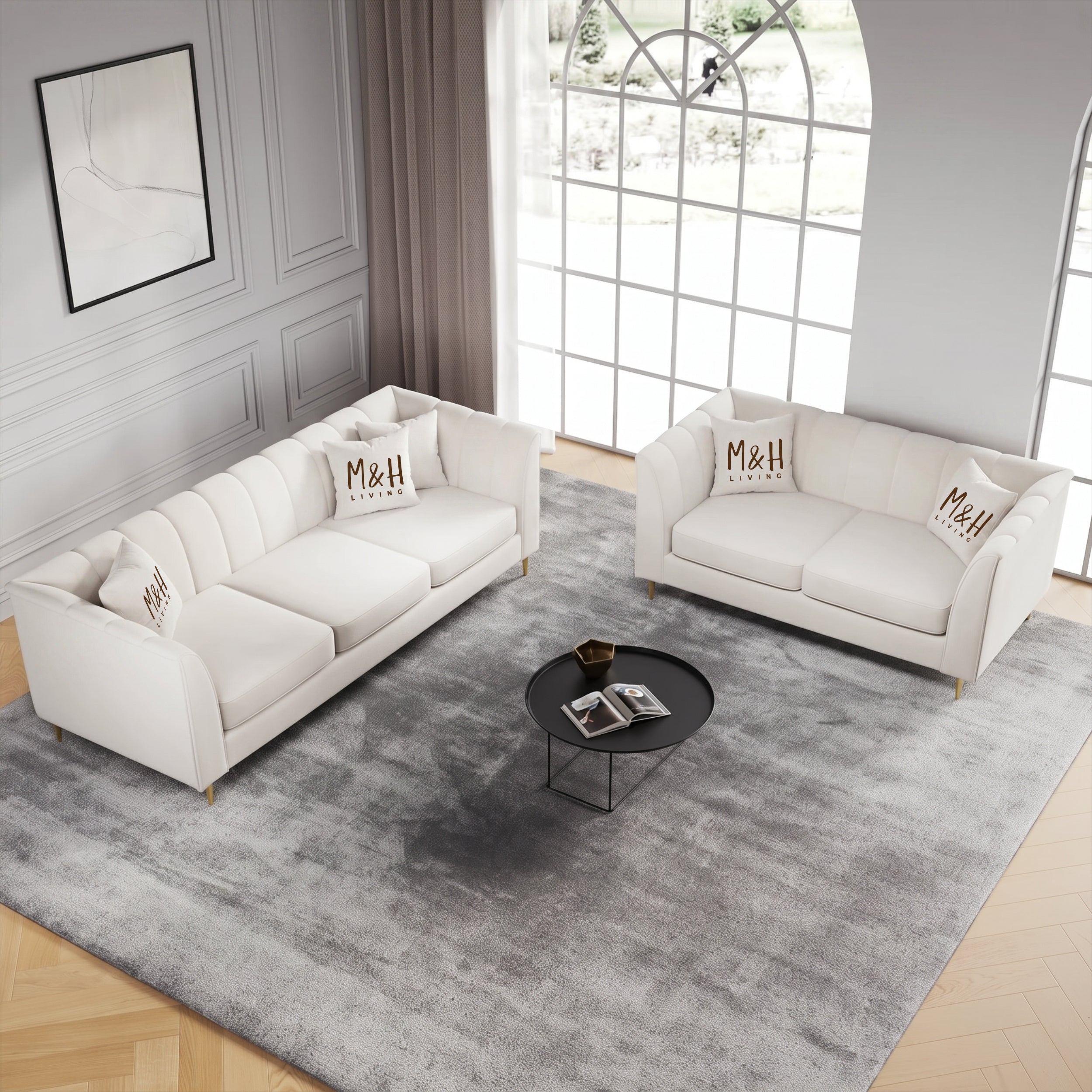Romeo 3 + 2 Seaters Sofa Set