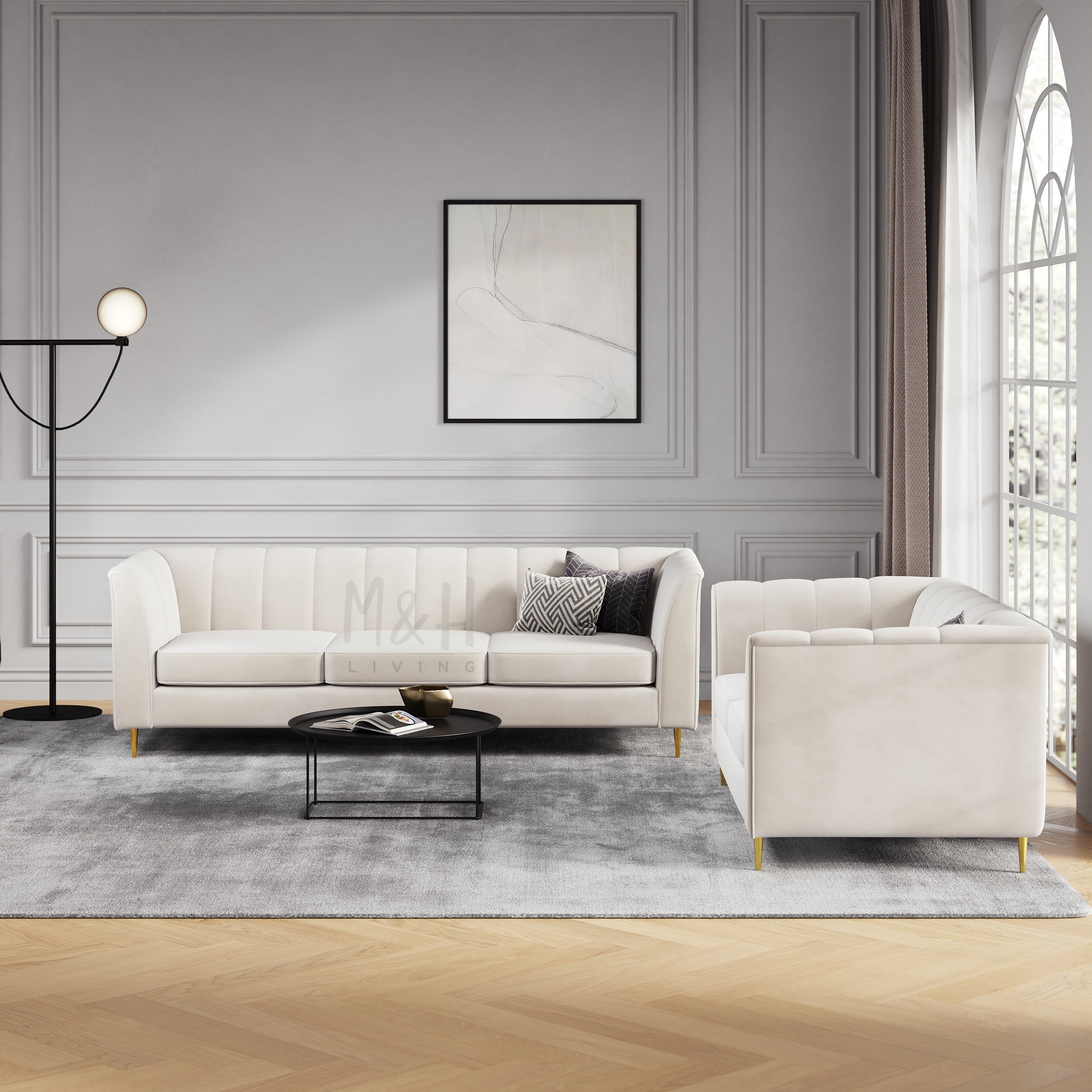Romeo 3 + 2 Seaters Sofa Set