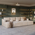 Savoy Home Cinema Sofa shown in plush velvet, angled view in a living room