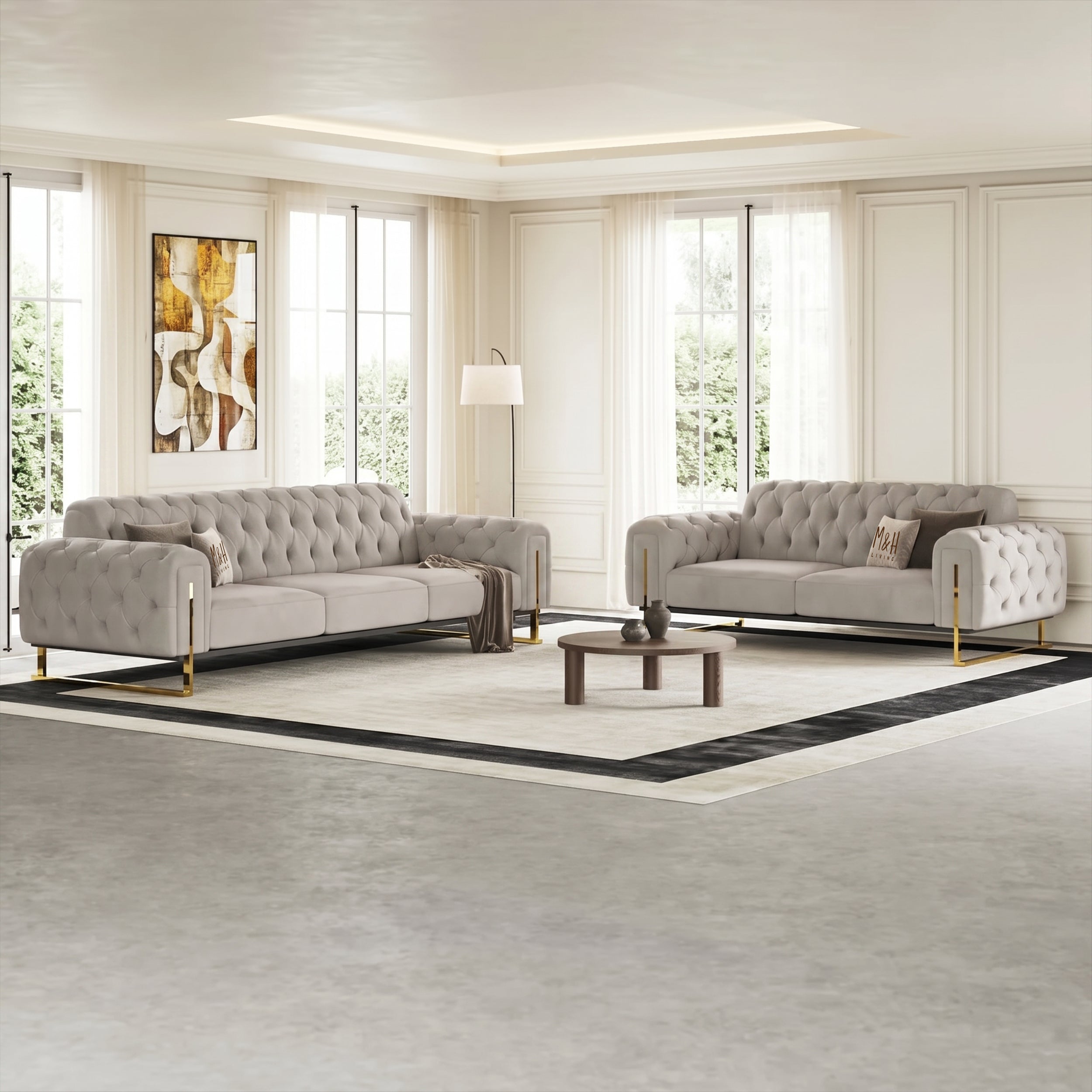 Scarlet 3 + 2 Seaters Sofa Set