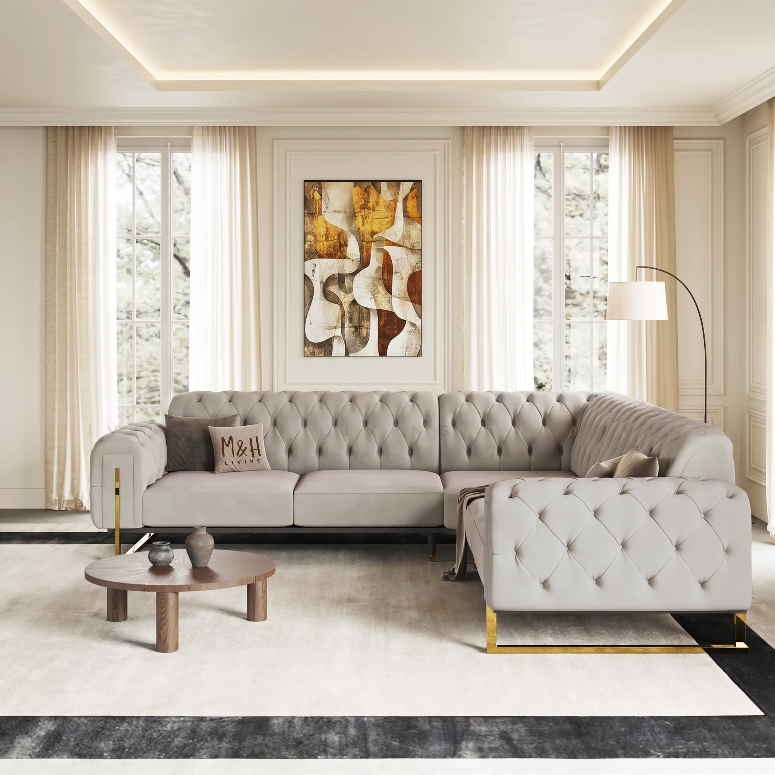 Scarlet Corner Sofa