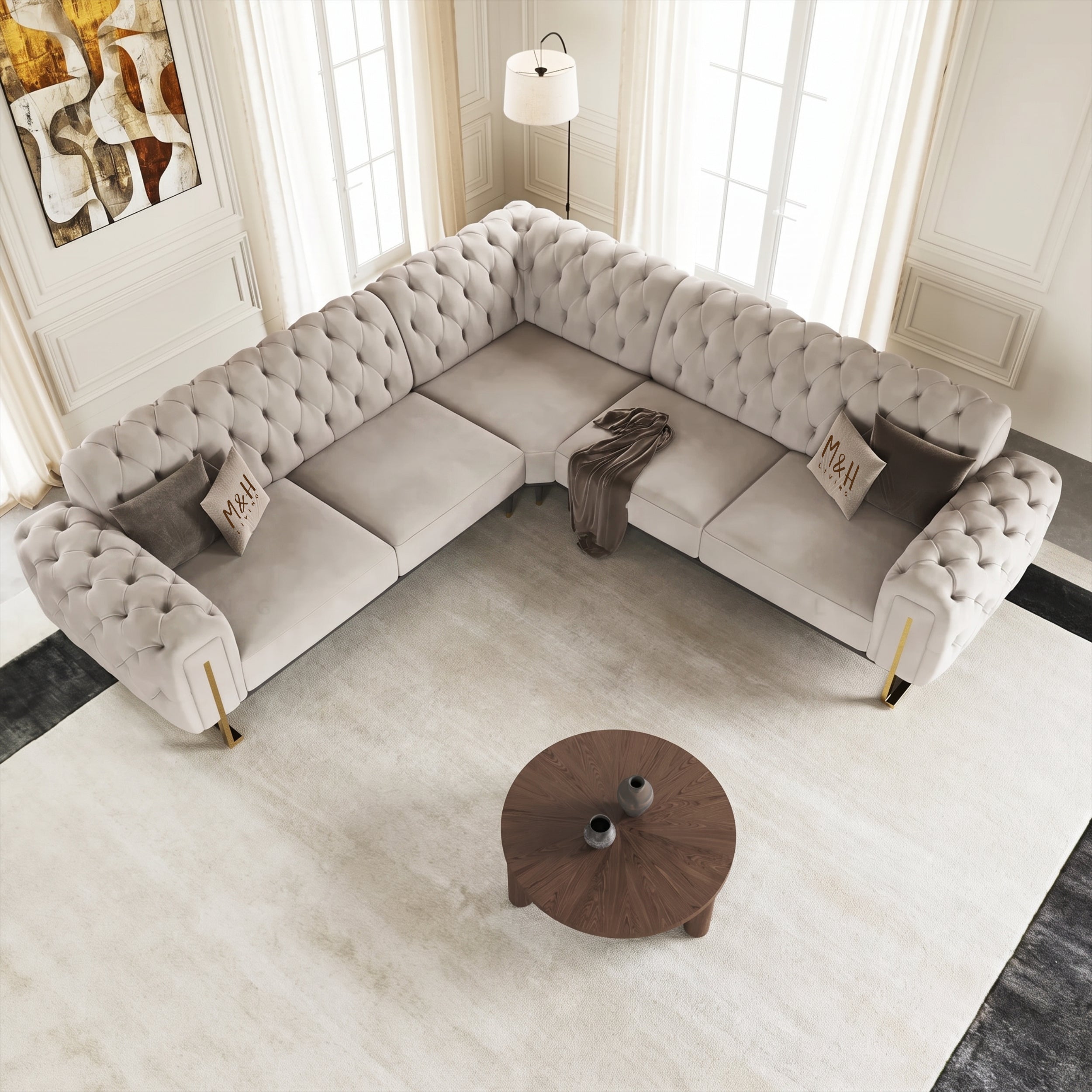 Scarlet Corner Sofa