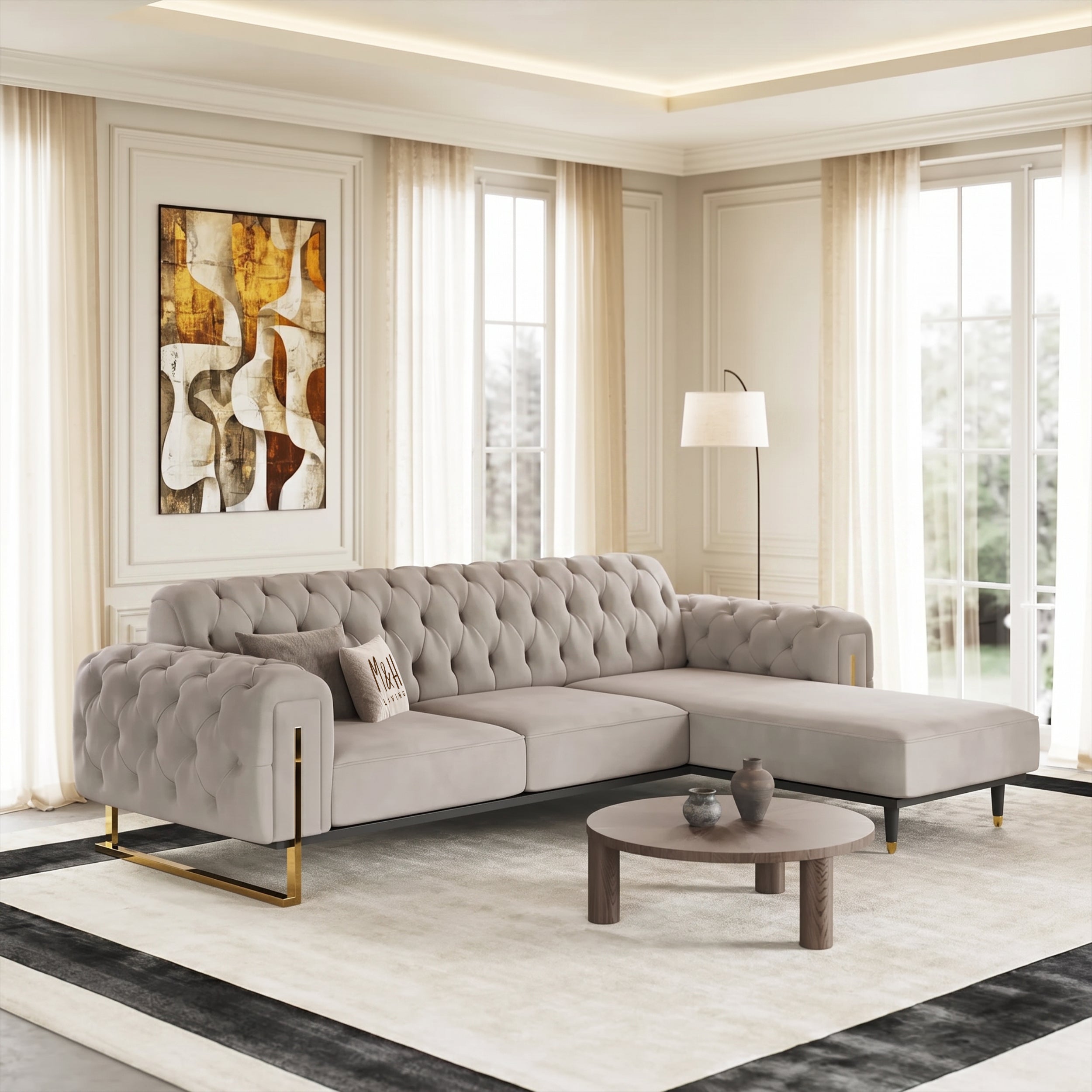 Scarlet L Shape Sofa