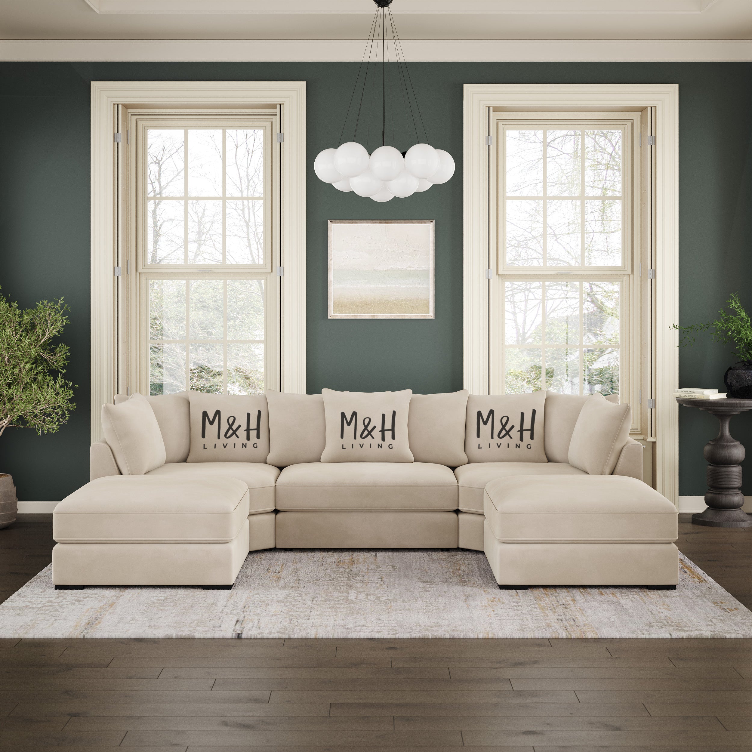 M&H U Shape Sofa