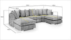 M&H U Shape Sofa