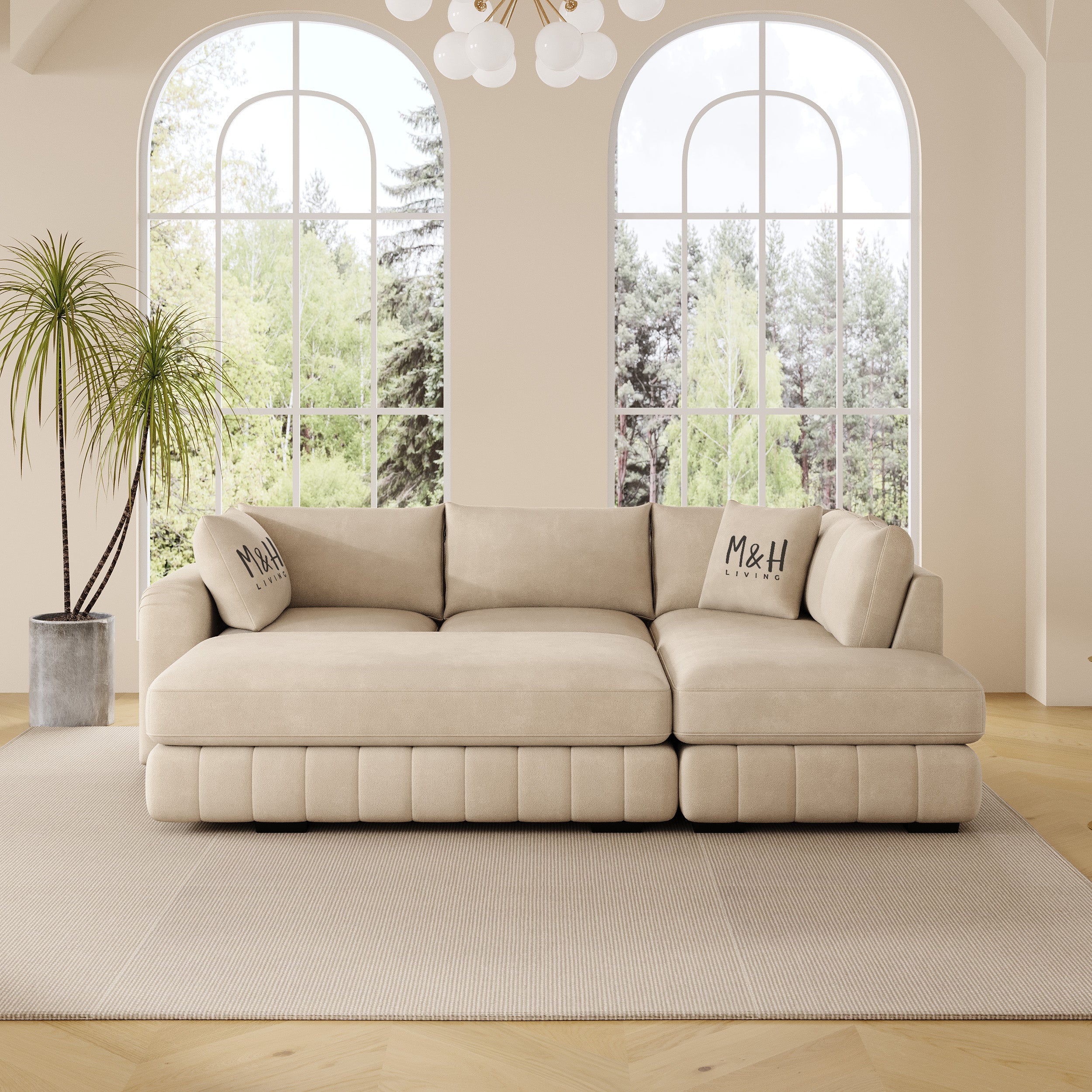 Winston L Shape Sofa