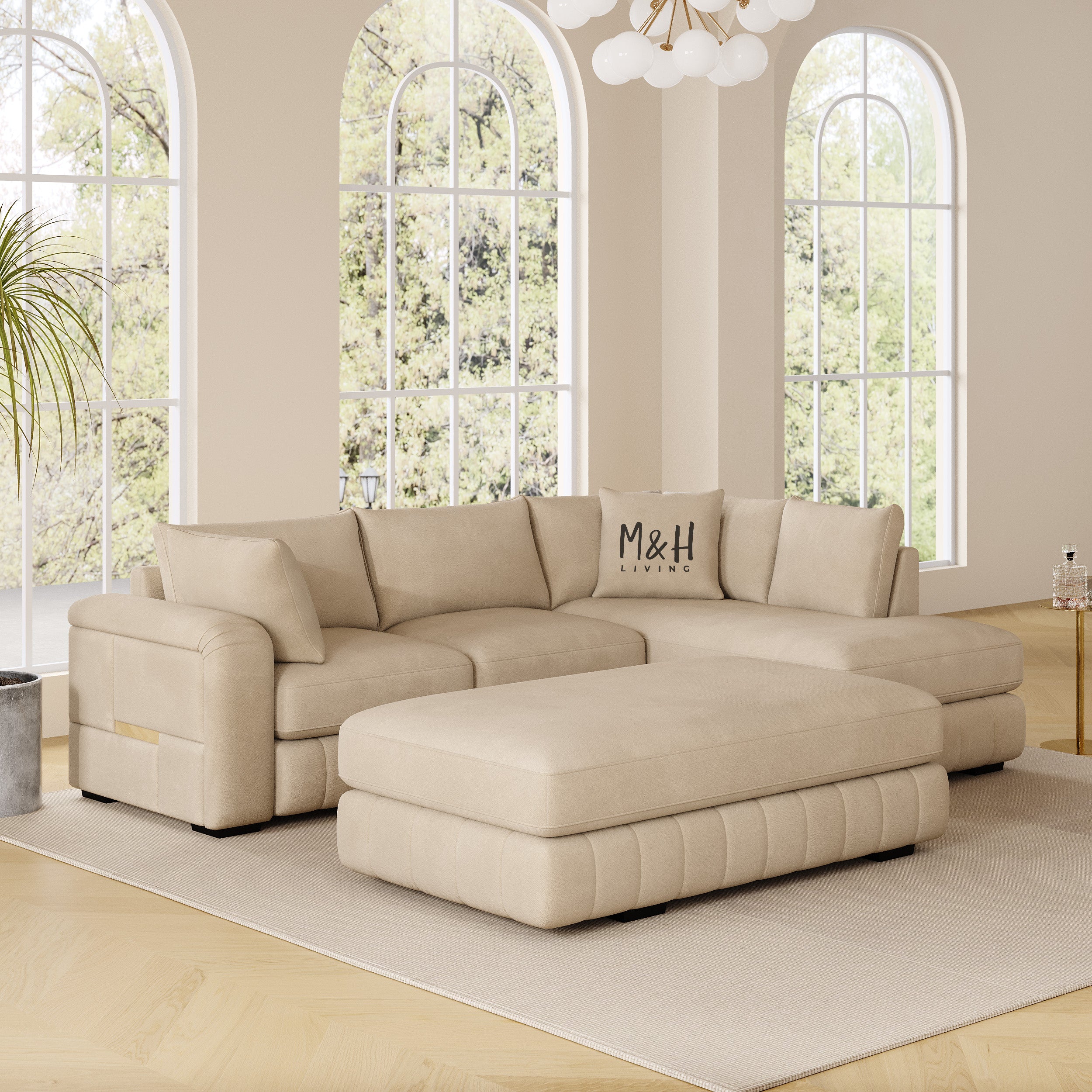 Winston L Shape Sofa